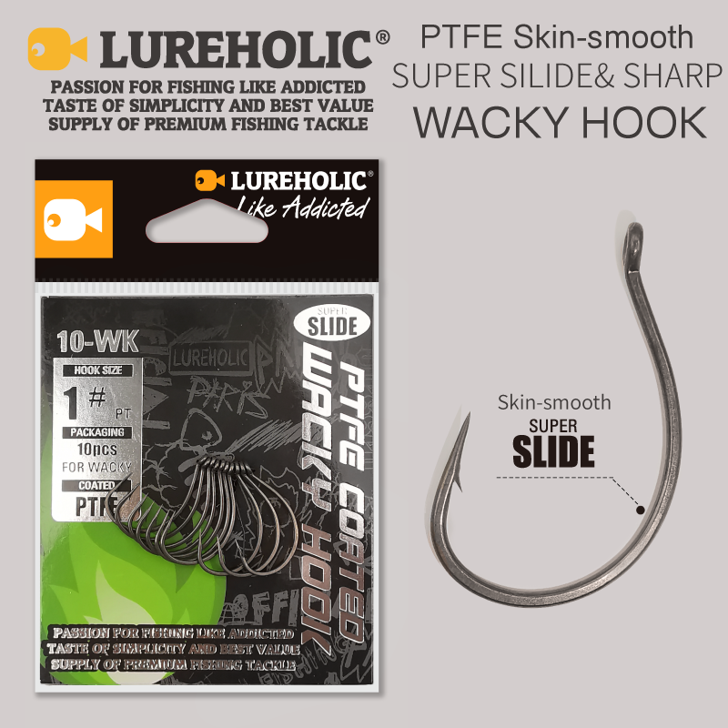 Fishing Hook Circle - LUREHOLIC PTFE Süper Slayt Tuhaf Kanca