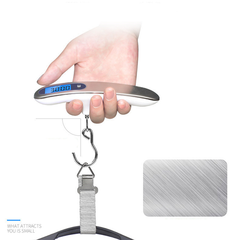 Fishing Hook - Taşınabilir tartı dijital LCD ekran 110lb/50kg