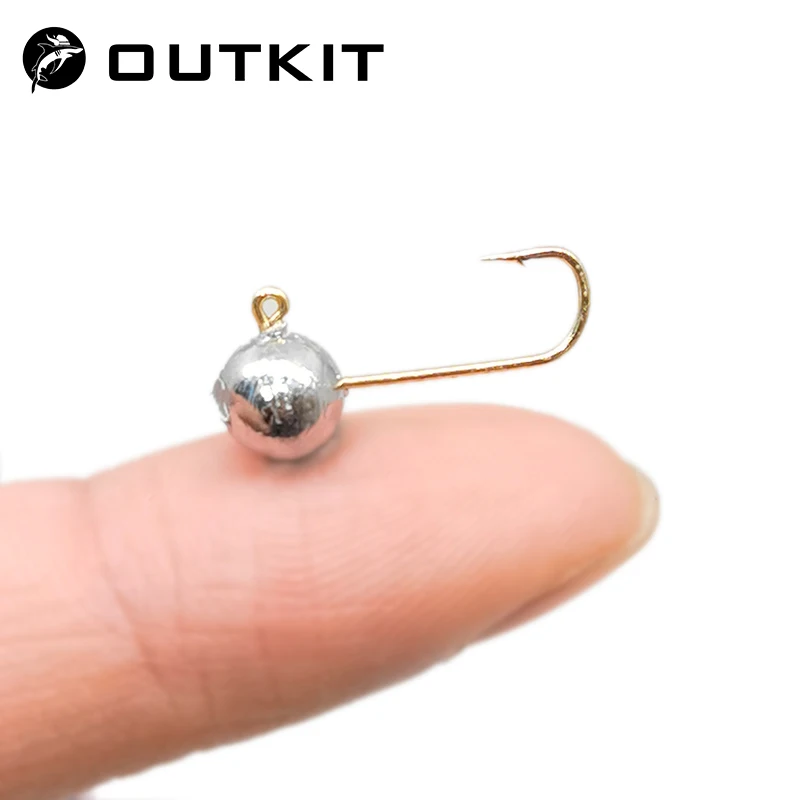 OUTKIT 10 adet Mini Jig Kafa K - Fishing Hook Barbless incelemesi ve fiyatı