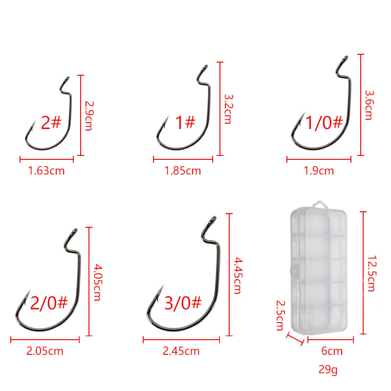 50 adet Geniş Solucan Kanca Ka - Fishing Hook Barbless incelemesi ve fiyatı