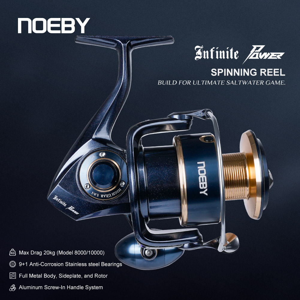 Noeby Sonsuz Güçlü Spin Balıkç - Abu Garcia Reel Max incelemesi ve fiyatı
