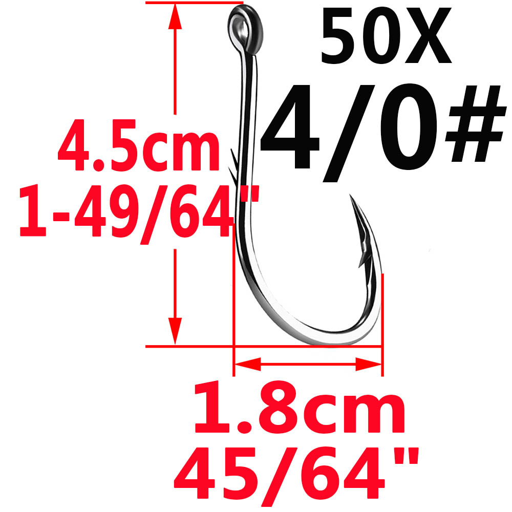 50 adet Iseama daire sazan göz - Fishing Hook Circle incelemesi ve fiyatı