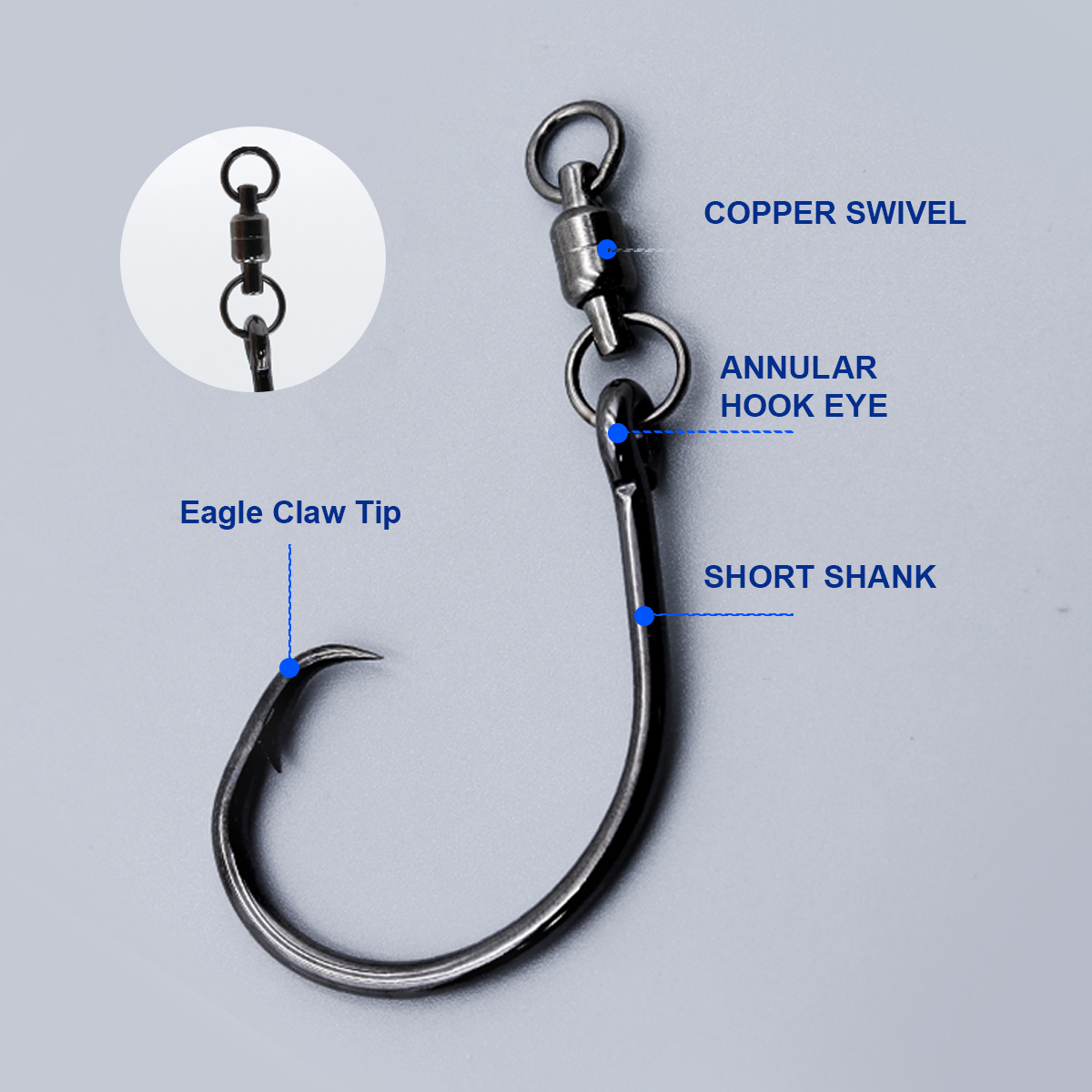 ZYZHE 3/6/9 adet Döner Halkalı - Fishing Hook Circle incelemesi ve fiyatı