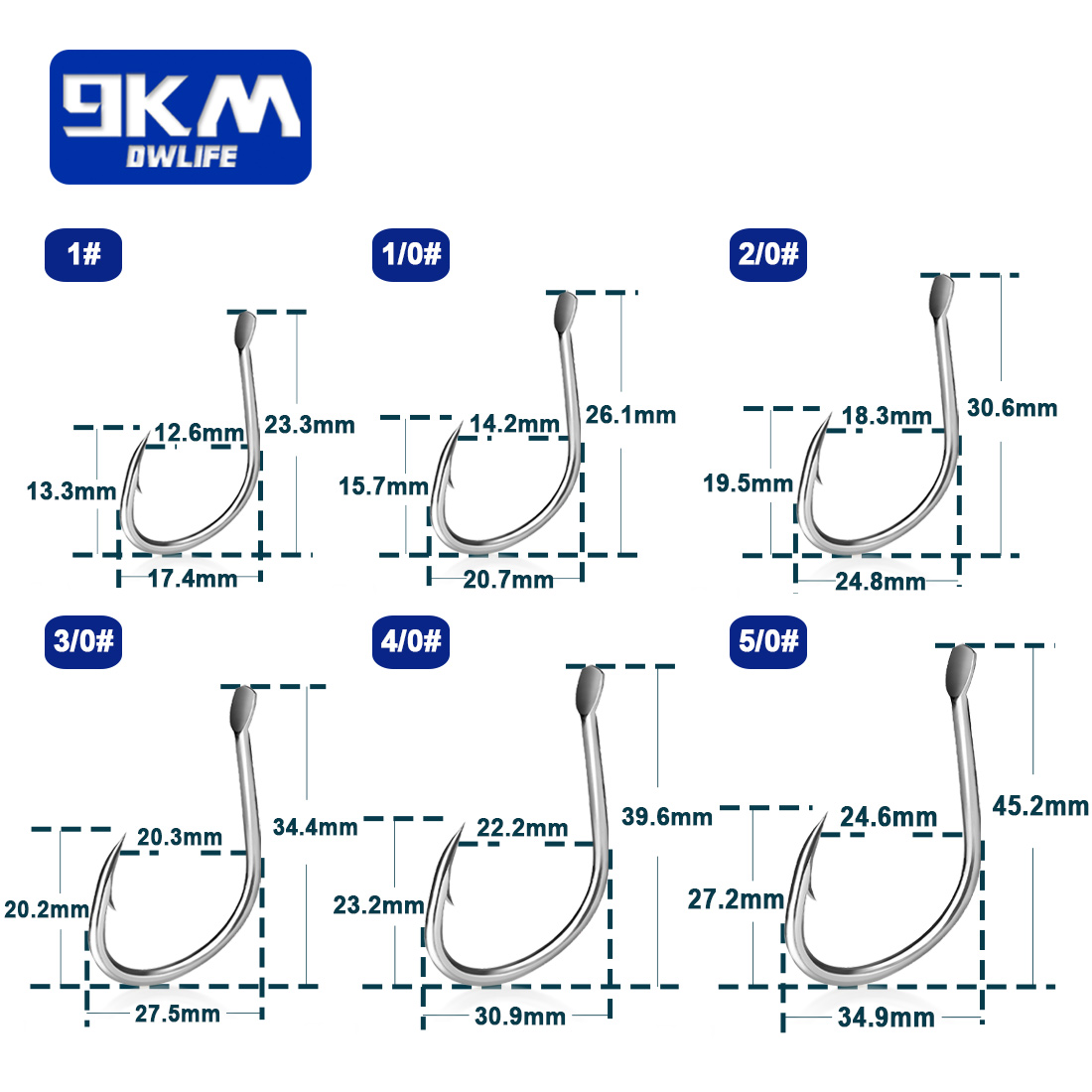 9KM canlı yem kanca tuzlu su b - Fishing Hook Circle incelemesi ve fiyatı